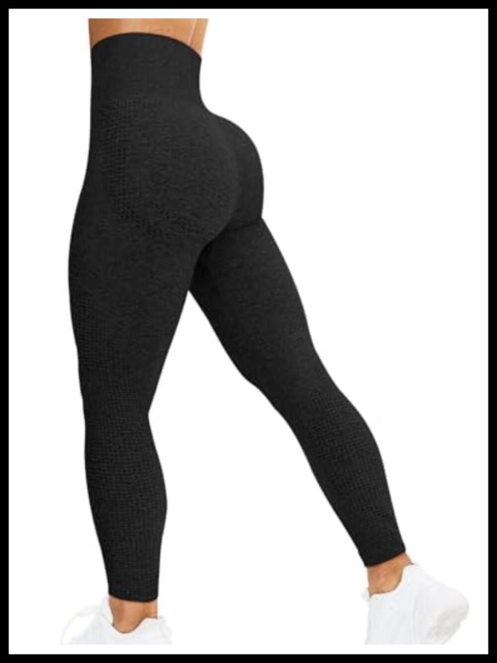 Seamless High Waist Yoga Leggings Nylon Spandex Workout Gym Pants